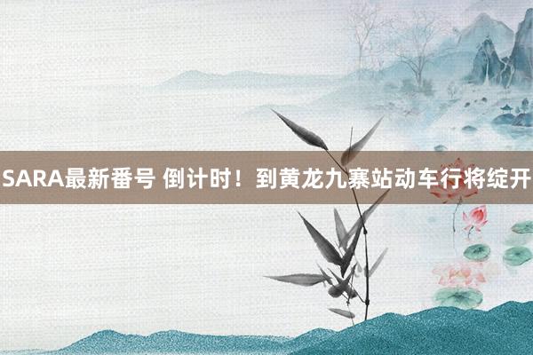 SARA最新番号 倒计时！到黄龙九寨站动车行将绽开