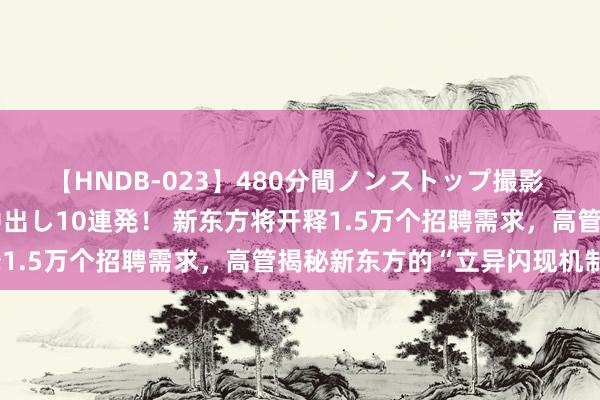 【HNDB-023】480分間ノンストップ撮影 ノーカット編集で本物中出し10連発！ 新东方将开释1.5万个招聘需求，高管揭秘新东方的“立异闪现机制”